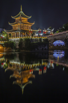 贵阳甲秀楼夜景