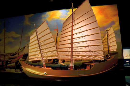宋代海船模型
