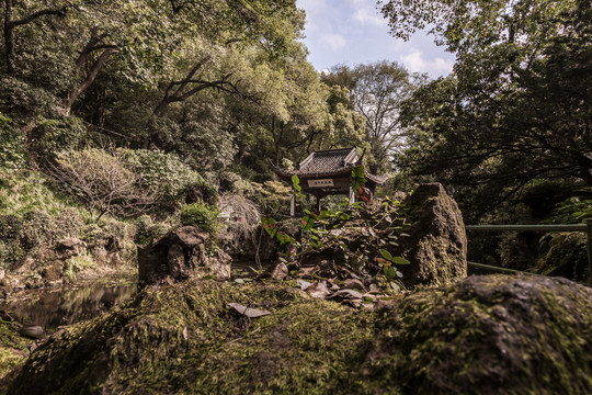 杭州园林西湖天下景