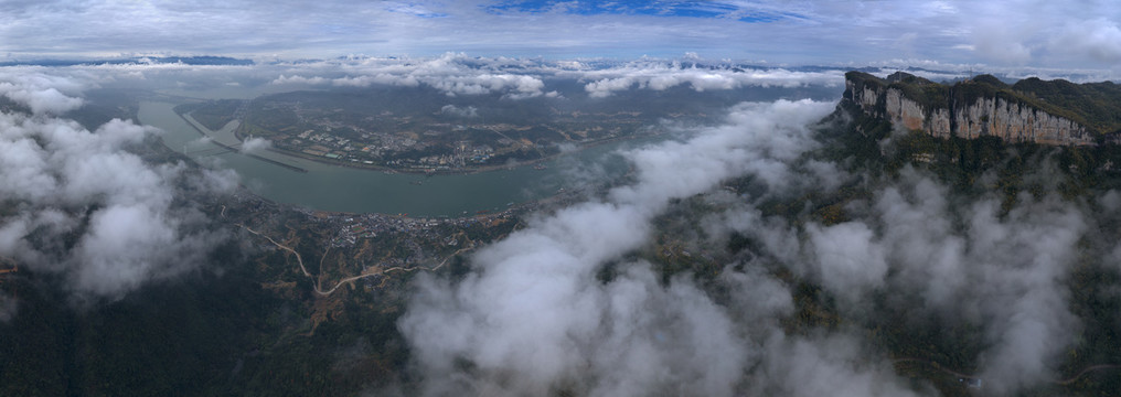 黄牛岩全景