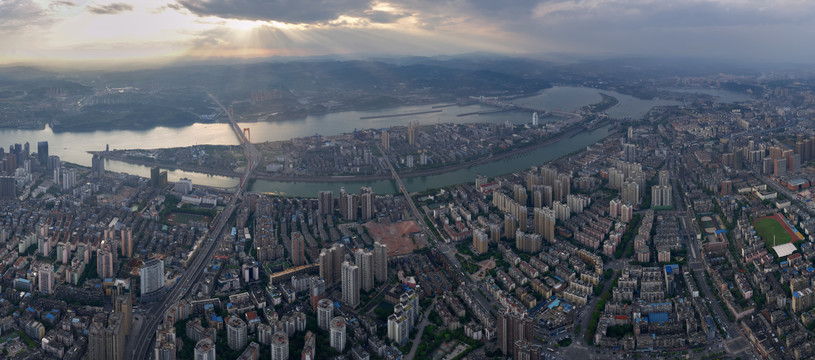 西坝全景