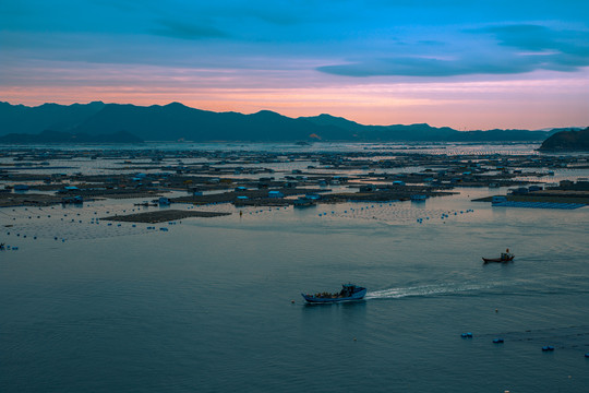 霞浦水上人家