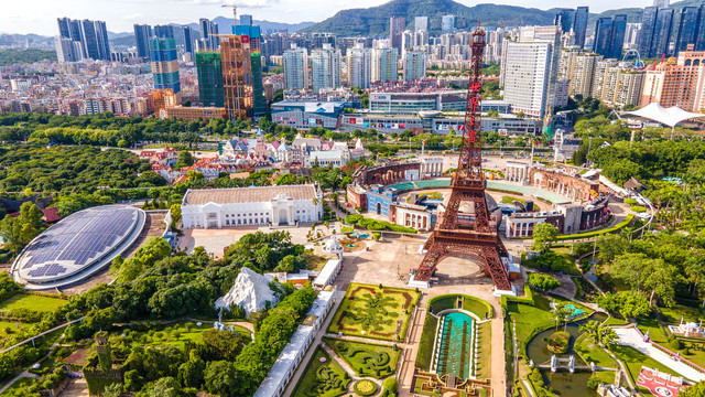 深圳城市建筑航拍