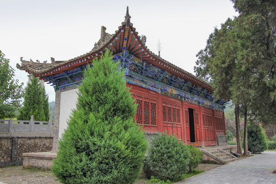 李广墓祭厅