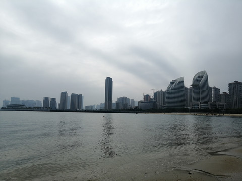 城市大海