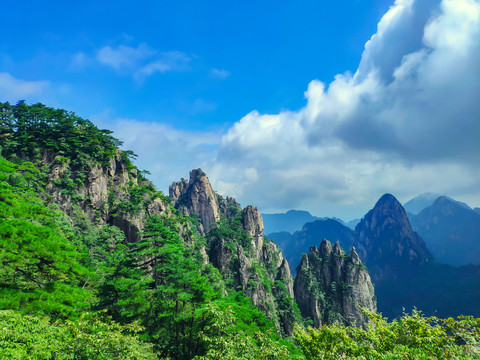 黄山笔架峰