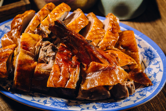 烧鸭中式美食