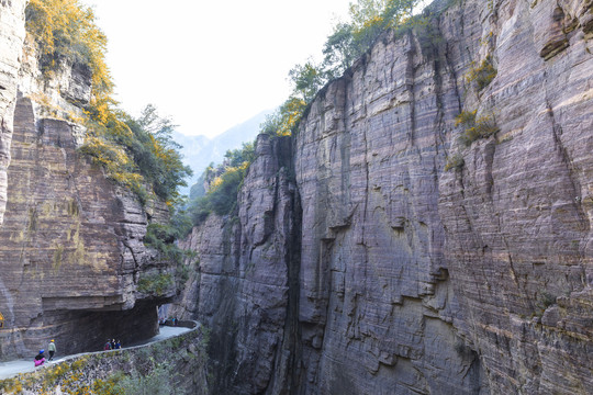 河南南太行万仙山峡谷郭亮村景区