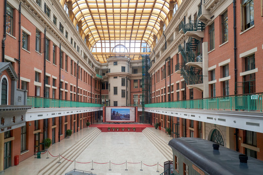 上海邮政博物馆内景