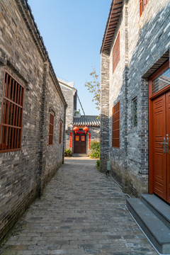 海南农村传统瓦屋风格建筑