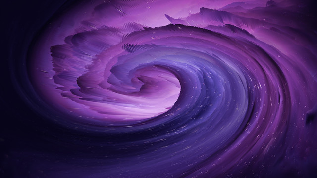 紫色抽象旋涡立体纹理