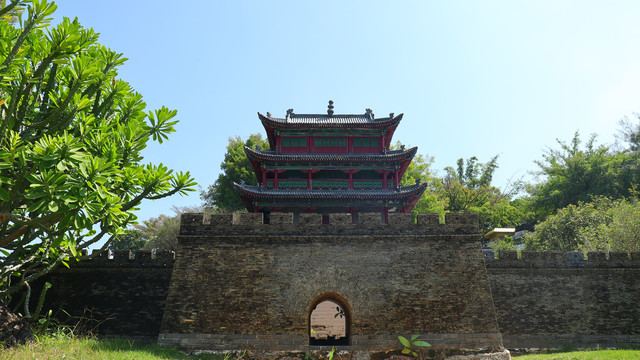 甘肃嘉峪关古长城模型深圳景点