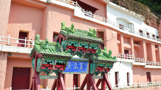 甘肃千佛洞莫高窟深圳景点模型