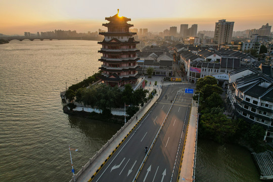 惠州合江楼建筑景观