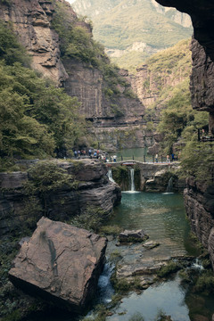 河南云台山红石峡景区