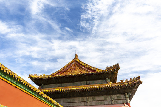北京故宫保和殿重檐歇山顶