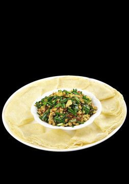 炒合菜带饼