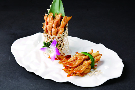 麻辣鸭掌