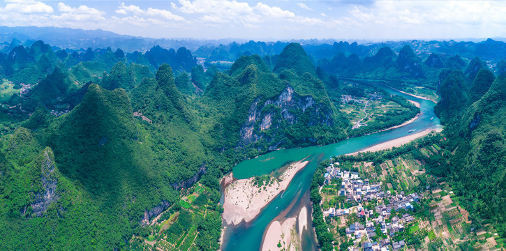 漓江精华风光全景