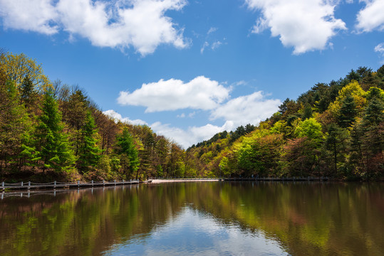 高山湖泊