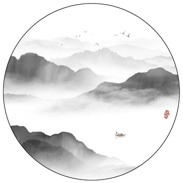 山水画