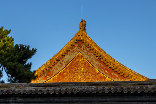 北京故宫的独特建筑歇山顶