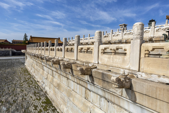 北京故宫太和殿前须弥座