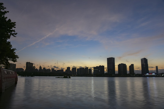 厦门海沧湖晨曦