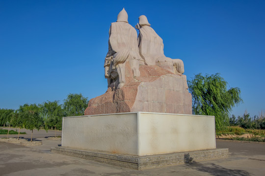 武威白塔寺雕塑
