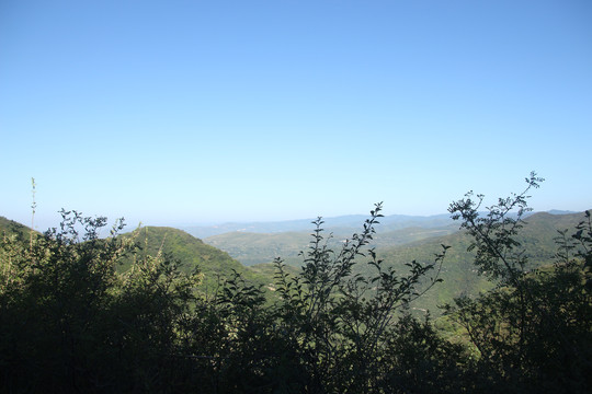 合阳梁山风光