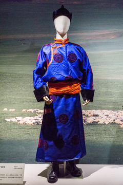 清代蒙古男子服饰