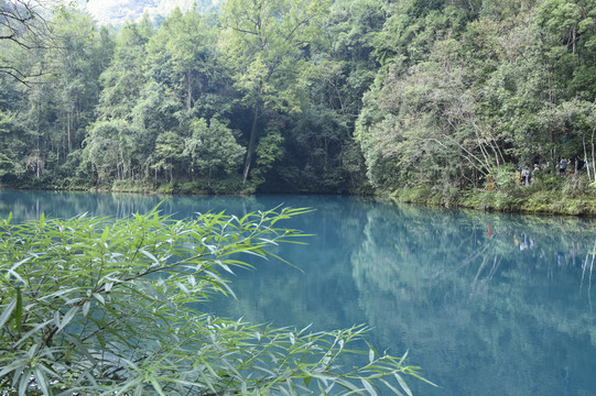 小七孔风景区碧水