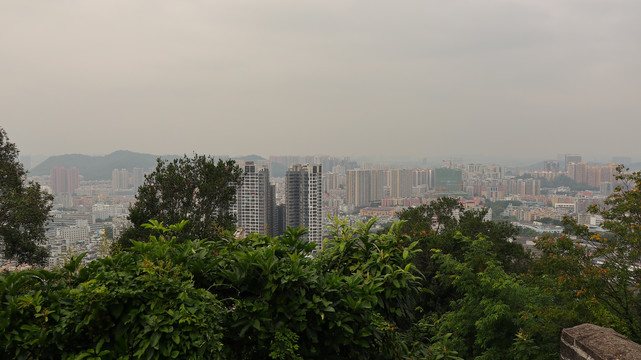 深圳南湾街道南岭村风光