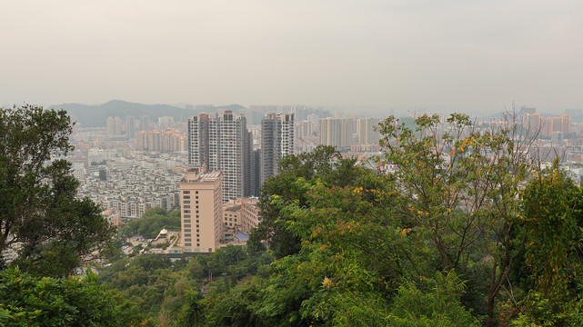 深圳南湾街道南岭村风光