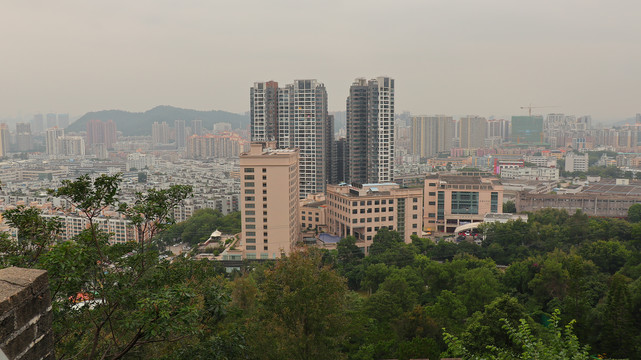 深圳南湾街道南岭村风光