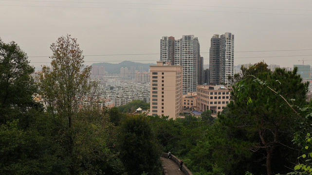 深圳南湾街道南岭村风光