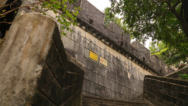 古长城深圳求水山公园景点