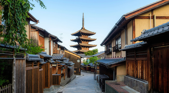 日本京都街景