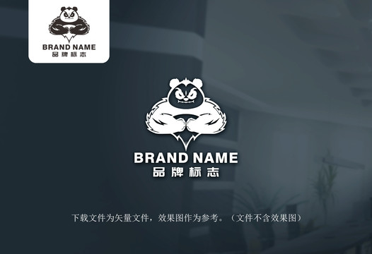 功夫熊猫logo