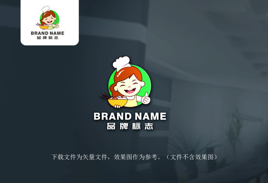 卡通阿姨logo