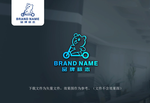 小熊logo