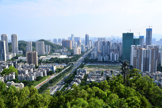 珠海拱北建筑风光