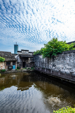 浙江绍兴书圣故里墨池景点