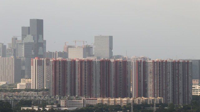 深圳科技园建筑沙河西路风景