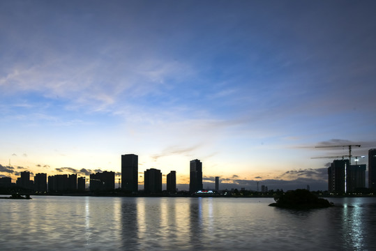 厦门海沧湖晨曦