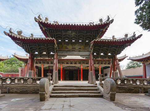 甘肃武威文庙古建筑
