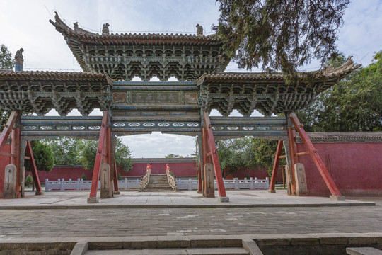 甘肃武威文庙古建筑