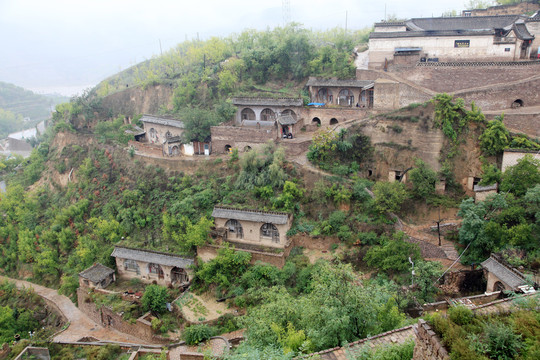 山西临县碛口镇李家山民居