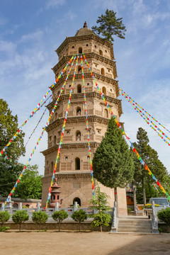 崆峒山法轮寺塔