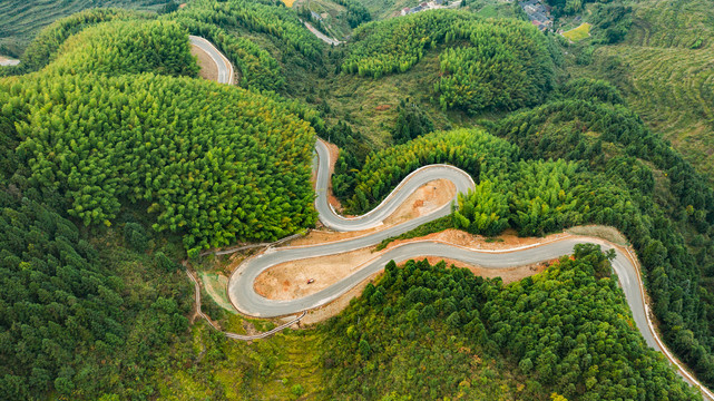 浙江省丽水市云和县县道盘山公路